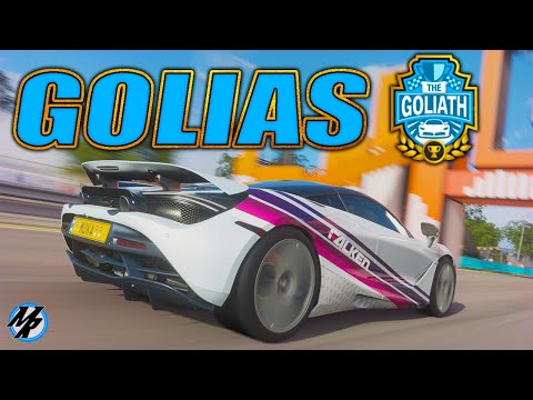 FORZA HORIZON 4 - GOLIAS COM INSCRITOS SÓ MCLAREN 720S PO
