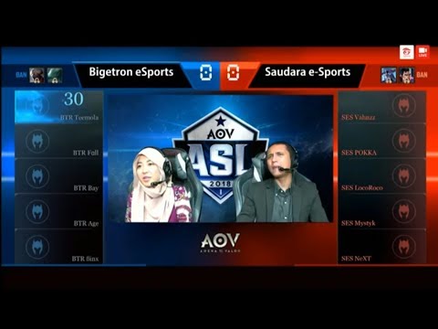 Full Match BTR vs SES - ASL 2018 Season 1 #Week 4