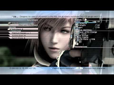 Let's Play: Final Fantasy XIII - Part 76 "Finalizing Equipment" | HD