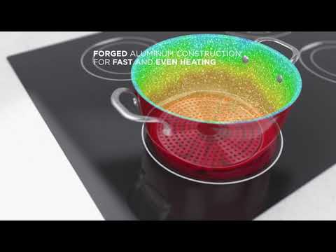 Curtis Stone DuraPan 16piece Nesting Cookware Set