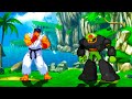 Ryu Vs Dark Man Megaman Cutting Edge Machinery