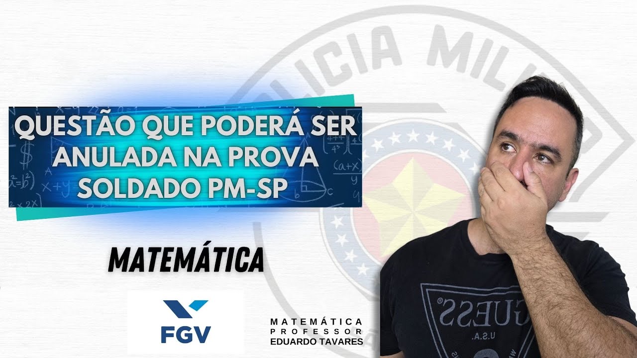 QUESTION THAT MAY BE CANCELLED IN THE PM-SP SOLDIER TEST | 2025