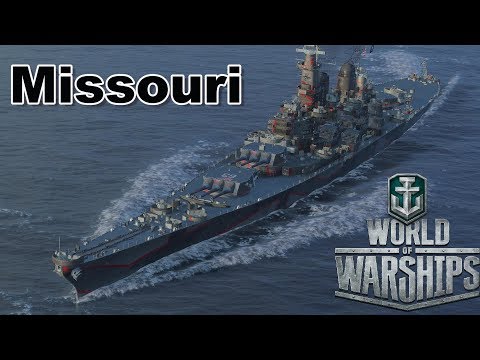 World of Warships: Missouri In A Cyclone