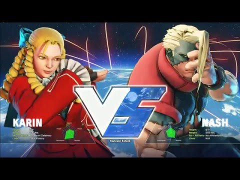 SFV/SF5: Next Level Battle Circuit V.2 - Chris Hu (Karin) vs LI Joe (Nash)