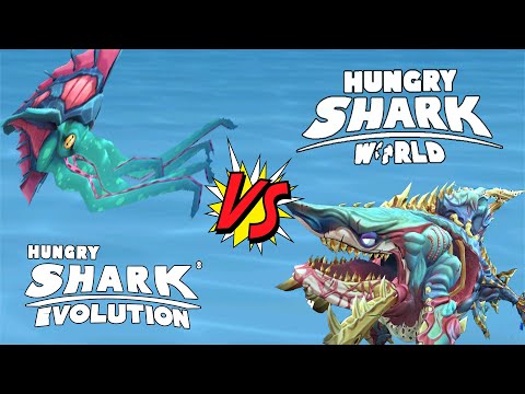 Hungry Shark Evolution - New Shark - KRAKEN SHARK &  ALL 23 SHARKS UNLOCKED