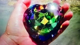 REAL RAINBOW HEART OF OCEAN GEMS FOUND ON REMOTE ISLAND ON FUN HOUSE TV