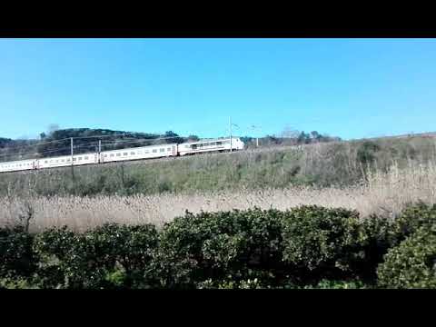 IC 556 Reggio Calabria-Roma Termini nei pressi di Rosarno