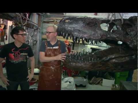 Inside Adam Savage's Cave: Tyrannosaurus Rex Skull