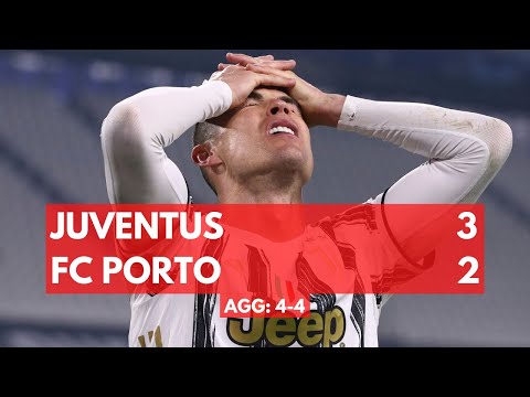 Highlights: Juventus 3-2 FC Porto (Agg 4-4) - Champions League