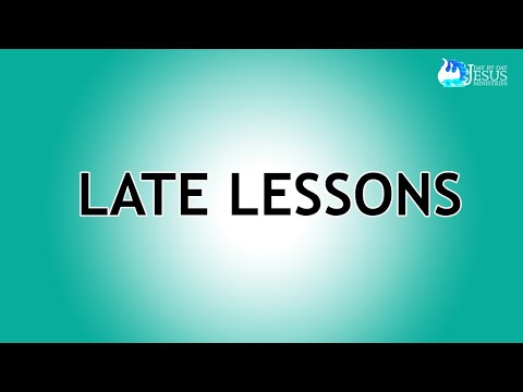2023-06-21 Late Lessons - Ed Lapiz