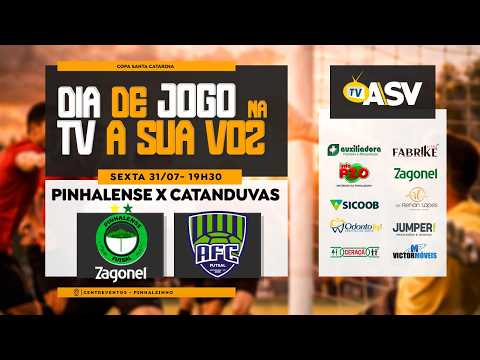 PINHALENSE FUTSAL ZAGONEL x CATANDUVAS FUTSAL – Copa Santa Catarina