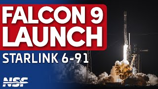 🚀 SpaceX Falcon 9 Launches Starlink 6-91 Mission