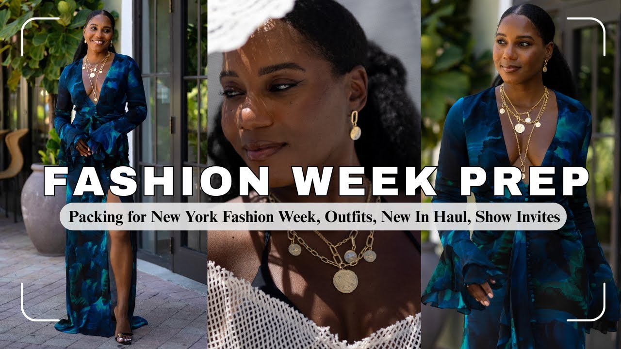 NEW YORK  FASHION WEEK PREP VLOG! Show Invites, Packing Outfits & New Fashion Haul ❤︎ MONROE STEELE