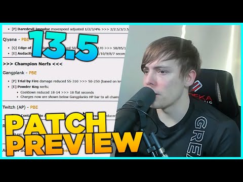 LS | Patch 13.5 Preview Rundown