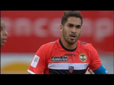 But Wesley LAUTOA (33') - FC Lorient - AC Ajaccio (4-4 / 2012-13