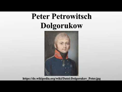 Peter Petrowitsch Dolgorukow