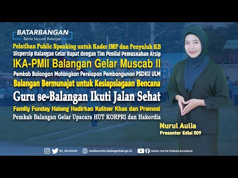 BATARBANGAN Edisi 509 - Berita Seputar Balangan