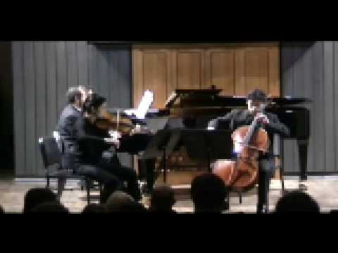 Chopin : Piano Trio op.8 : Allegro con fuoco