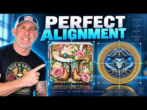 How to PERFECTLY Align UV Prints Every Time | Easy Artboard Method