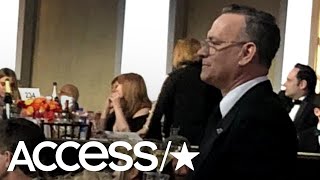 Tom Hanks Was The Ultimate Bartender At The 2018 Golden Globes | Access