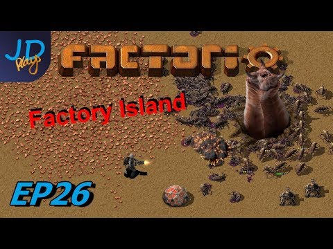 Factorio 0.17 | Factory Island EP26 More Iron | Tutorial, Guide, Let's Play