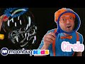BLIPPI Learns Shapes And How To Make Big Bubbles Moonbug Kids Play And Learn