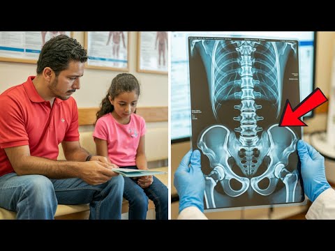 Girl Acts Nervous Around Dad in Waiting Area, Doctor Takes X Ray and Calls 911 Immediately!