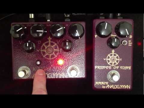 Analogman King of Tone High Gain Red Side vs Prince of Tone Part 2