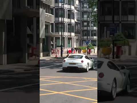 Thumbnail for White Ferrari 599 Supercar Acceleration & Sound | I Supercars London | Supercars Accelerating #short by Ferrari 599