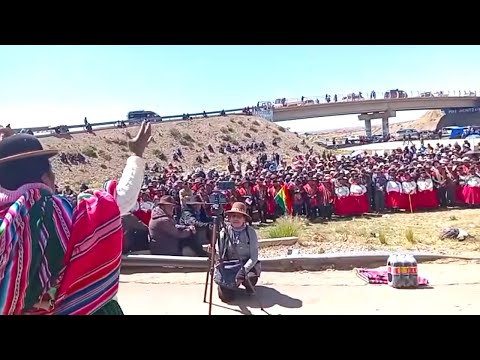 Bolivia. Inicia Marchas y bloqueo Nacional contra Rodrigo Paz y su decreto