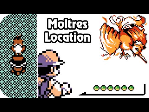 Pokémon Red, Blue & Yellow - Moltres Location & Battle (HQ)