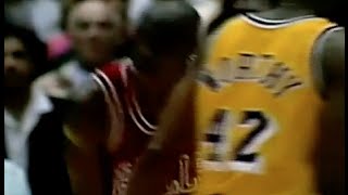 Michael Jordan Defense on James Worthy - 1991 NBA Finals