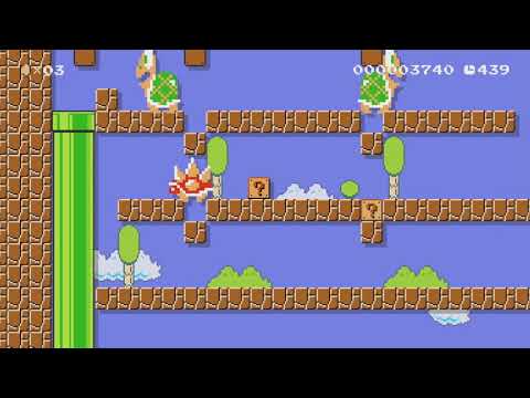 スーパーマリオパーティー　ゴールできるかな？ by はやと - Super Mario Maker - No Commentary 1bp