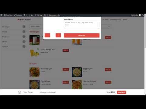 Food Store for WooCommerce | Complete Online Food Ordering Platform | Create Online Marketplace