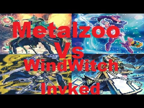 Yugioh Duel Metalzoo VS WindWitch Invoked(single Game/testing)