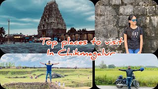 Must visit places in Chikmagalur | travel plan for two days on bike