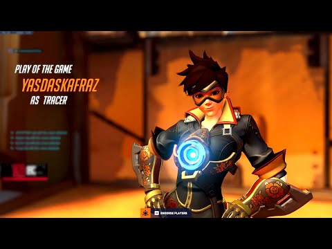 SUREFOUR TOP 500 TRACER GAMEPLAY - POTG! OVERWATCH 2 SEASON 4