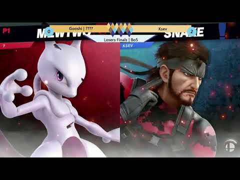 VTT #53 LF: Gooshi | ???? (Mewtwo) vs Ksev (Snake)