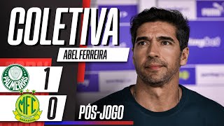 AO VIVO: COLETIVA PÓS-JOGO COM ABEL FERREIRA |  PALMEIRAS 1x0 MIRASSOL PELO PAULISTÃO