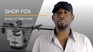 Shop Fox 1820. Table Saw
