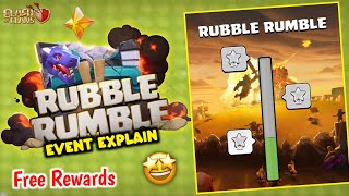 New RUBBLE RUMBLE Event is Here | Explain with Rewards - Clash of clans #RubbleRumble