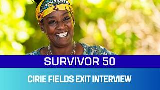 Cirie Fields Survivor 50 Exit Interview