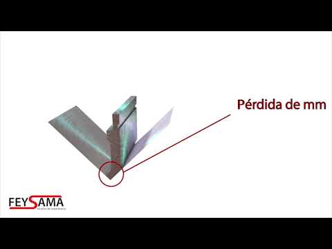 Calcular la diferencia de contracción en el plegado