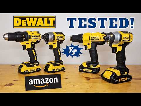 DEWALT 20V MAX Cordless Drill and Impact Driver, Power Drill Brushless 2-Tool Power Tool Combo Kit, Includes 2 Batteries, Charger and Bag (DCK277D2) video review thumbnail