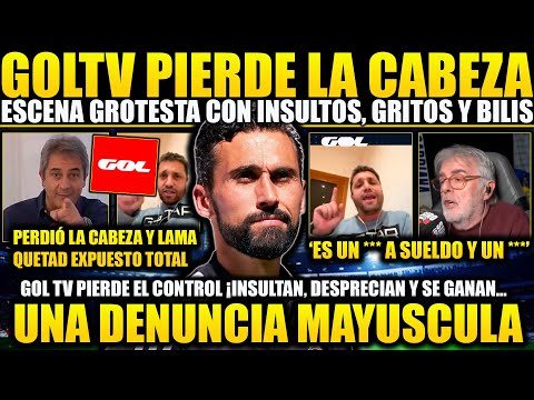 GOL TV Y PERIODISTA CULÉ SE GANA LA DENUNCIA DE ARBELOA ¡ENLOQUECE, GRITOS Y LE DICE DE TODO! 