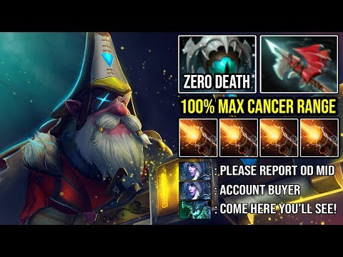 NEW 7.23 CANCER RANGE SOLO MID SNIPER 100% Unkillable Meta Destroyed Everyone 8000 MMR DotA 2