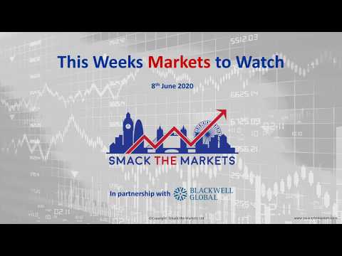 This Weeks Markets to Watch for the 8th June 2020