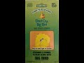 Opening To Sesame Street Start To Read Don T Cry Big Bird 1991 1992 VHS Redone With Capture Card