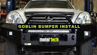 GX470 Goblin Bumper installation