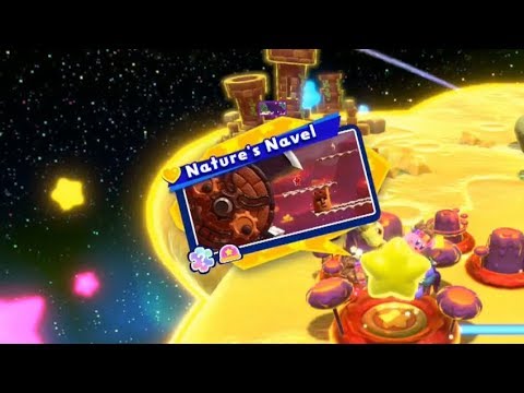 Kirby Star Allies | Nature's Navel - Planet Popstar